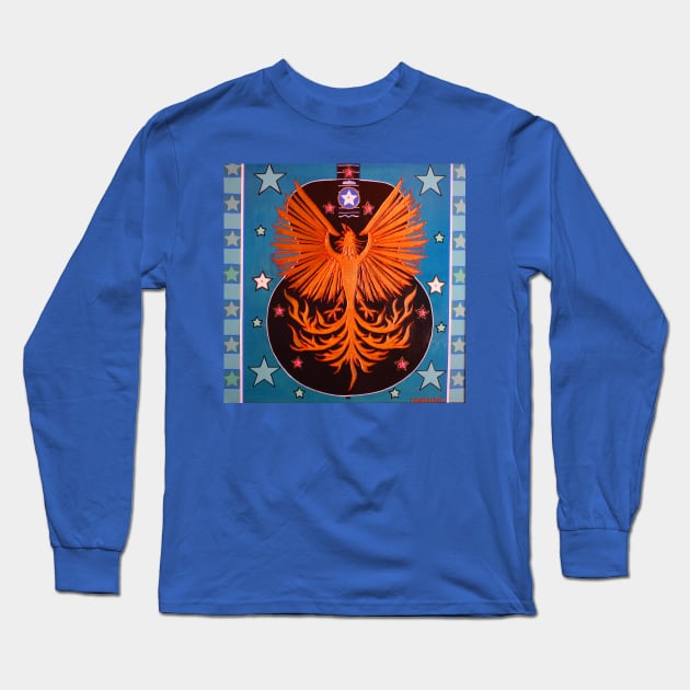 Phoenix Long Sleeve T-Shirt by Raybomusic01